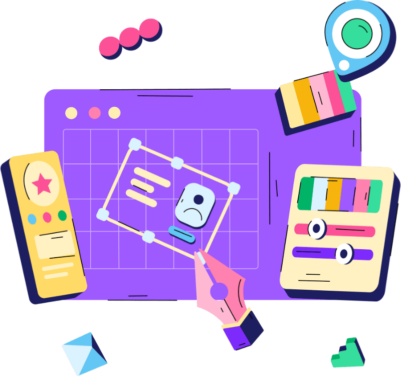 Website Development service illustration